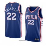Maillot Philadelphia 76ers Wilson Chandler No 22 Icon 2018 Bleu