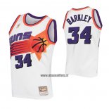 Maillot Phoenix Suns Charles Barkley NO 34 Mitchell & Ness 1992-93 Blanc