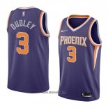 Maillot Phoenix Suns Jarouge Dudley No 3 Icon 2018 Volet