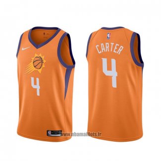 Maillot Phoenix Suns Jevon Carter NO 4 Statement 2019-20 Orange