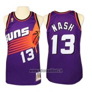 Maillot Phoenix Suns Steve Nash No 13 Retro Volet