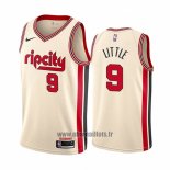 Maillot Portland Trail Blazers Nassir Little No 9 Ville Crema