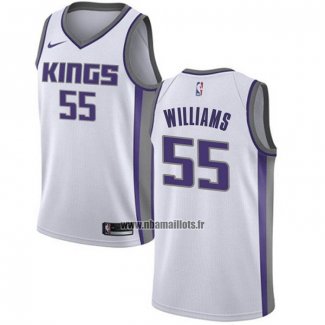 Maillot Sacramento Kings Jason Williams NO 55 Association 2019-20 Blanc