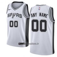 Maillot San Antonio Spurs Personnalise 2017-18 Blanc