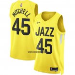 Maillot Utah Jazz Donovan Mitchell NO 45 Icon 2022-23 Jaune