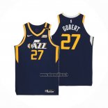 Maillot Utah Jazz Rudy Gobert NO 27 Icon Authentique Bleu