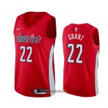 Maillot Washington Wizards Jerian Grant No 22 Earned 2020 Rouge
