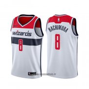 Maillot Washington Wizards Rui Hachimura NO 8 Association 2019-20 Blanc