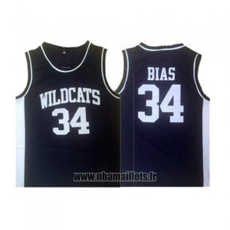 Maillot Wildcats Len Bias No 34 Noir