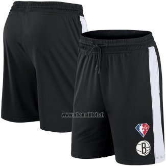 Short Brooklyn Nets 75th Anniversary Noir