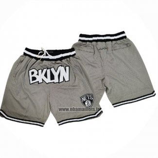 Short Brooklyn Nets Just Don Gris