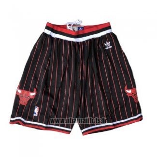 Short Chicago Bulls Noir Rouge