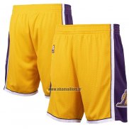 Short Los Angeles Lakers Mitchell & Ness 2009-10 Jaune