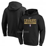 Veste a Capuche Cleveland Cavaliers Practice Performance 2022-23 Noir