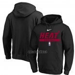 Veste a Capuche Miami Heat Practice Performance 2022-23 Noir