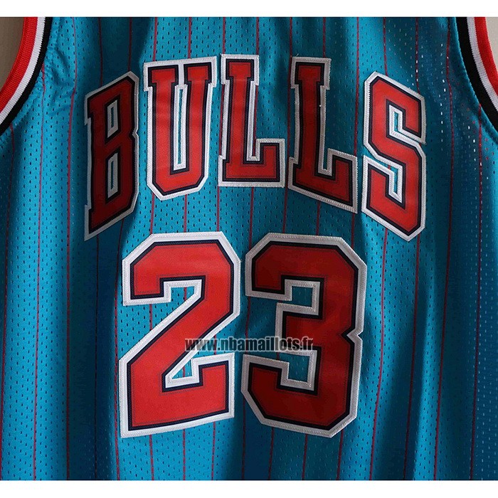 Maillot Chicago Bulls Michael Jordan NO 23 Mitchell & Ness 1995-96 Bleu