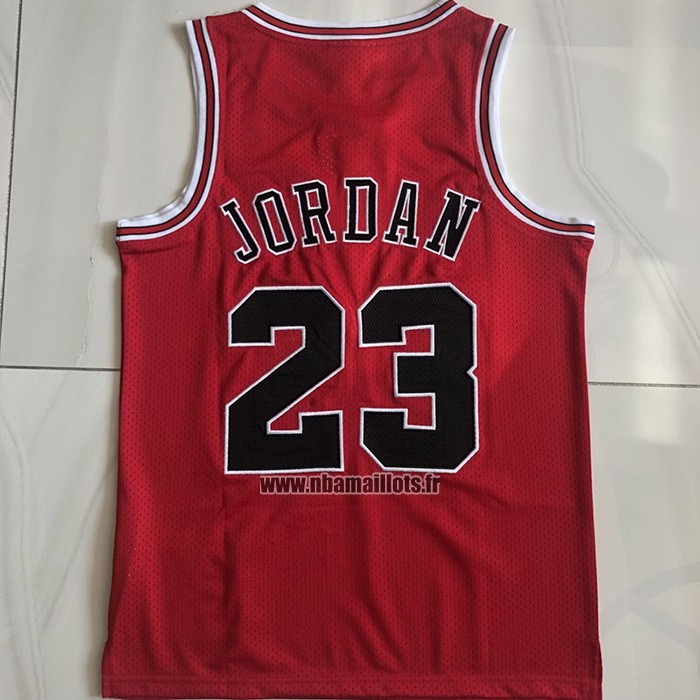 Maillot Chicago Bulls Michael Jordan NO 23 Mitchell & Ness 1995-96 Rouge