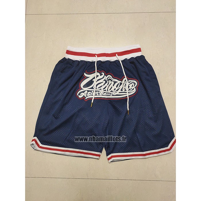 Short NCAA North Carolina Tar Heels Just Don Bleu2